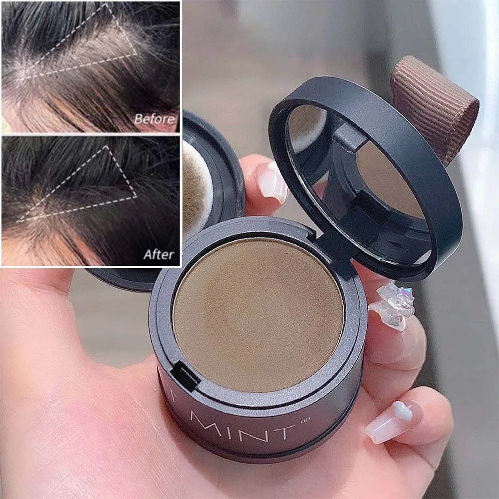 Poudre Coiffante – Couvre les Racines, Zones Clairsemées et Barbe avec Volume Naturel !