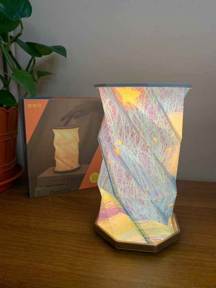 Veilleuse Pliable et Rechargeable - Idéale pour Maison et Voyage