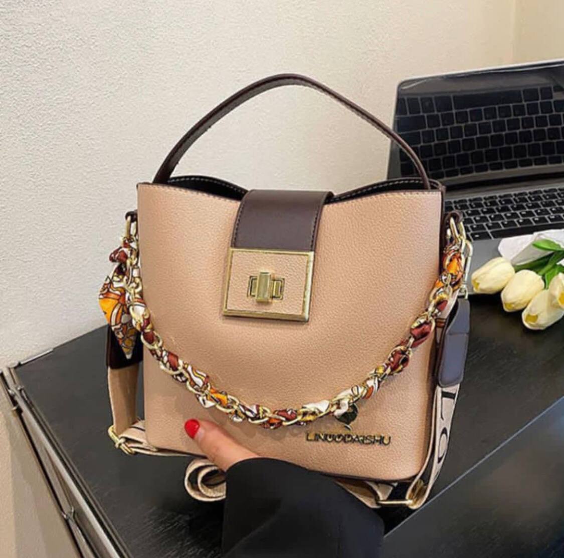 Sac à bandoulière Lenno kangourou