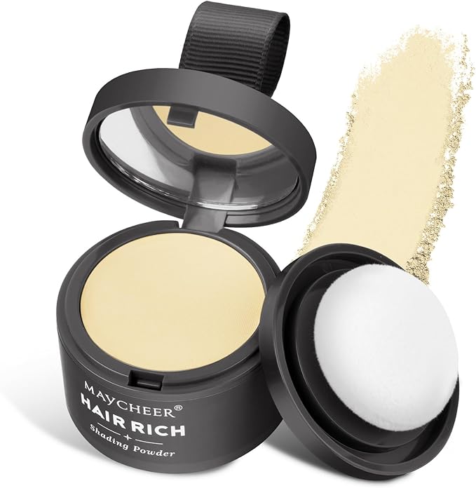 Poudre Coiffante – Couvre les Racines, Zones Clairsemées et Barbe avec Volume Naturel !